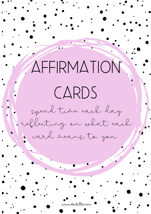 I AM Affirmation Cards